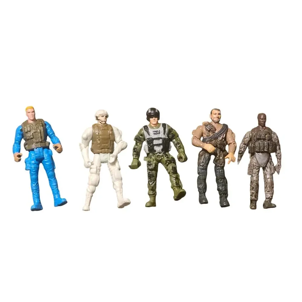 Military action figure lot of 5
